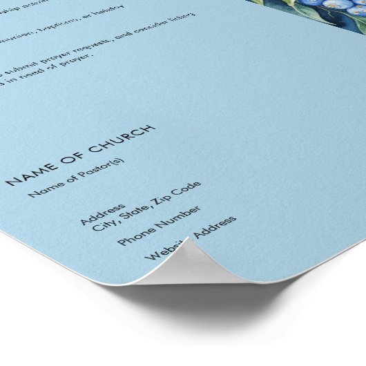 kerkblad poster (Hoek)