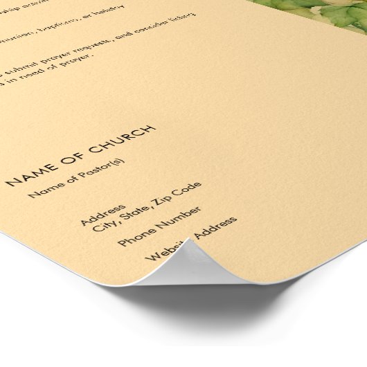 kerkblad poster (Hoek)