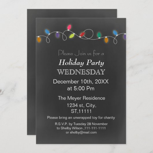  kerkbordfeestdagen Uitnodiging (Voorkant / Achterkant)