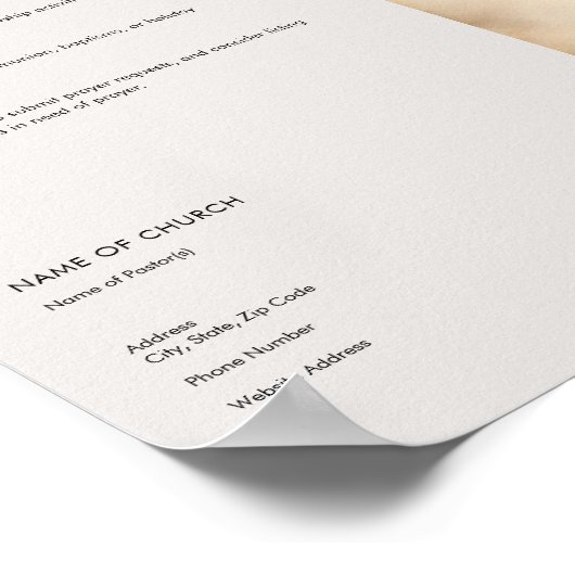 Kerkbulletin voor downloaden en afdrukken poster (Hoek)