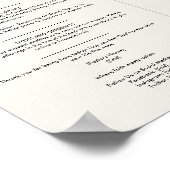 Kerkbulletinposter Poster (Hoek)