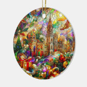 KERKCADEAUS ~ Kerst 2024 Keramisch Ornament (Links)