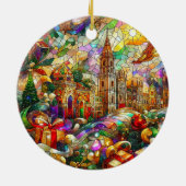 KERKCADEAUS ~ Kerst 2024 Keramisch Ornament (Achterkant)