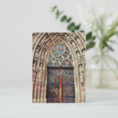 Kerkdeur van Neurenberg Briefkaart (Staand voorkant)