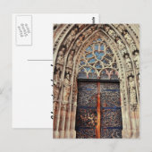 Kerkdeur van Neurenberg Briefkaart (Voorkant / Achterkant)