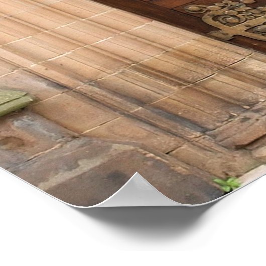  kerkdeur - Verenigd Koninkrijk - Poster (Hoek)