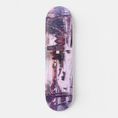 Kerkdiensten op kerstavond ochtend persoonlijk skateboard (Voorkant)