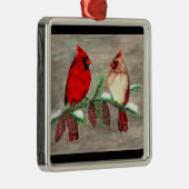 kerkdinalen metalen ornament (Rechts)