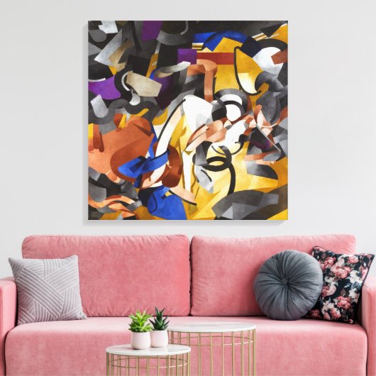 Kerkelijk | Francis Picabia | Canvas Afdruk (Insitu (Woonkamer))