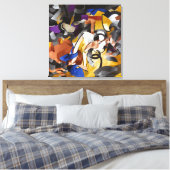 Kerkelijk | Francis Picabia | Canvas Afdruk (Insitu (Slaapkamer))