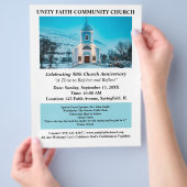 kerkelijk Jubileum Flyer (Hand)