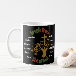 Kerkelijke Aanbidding Kerstmug Koffiemok