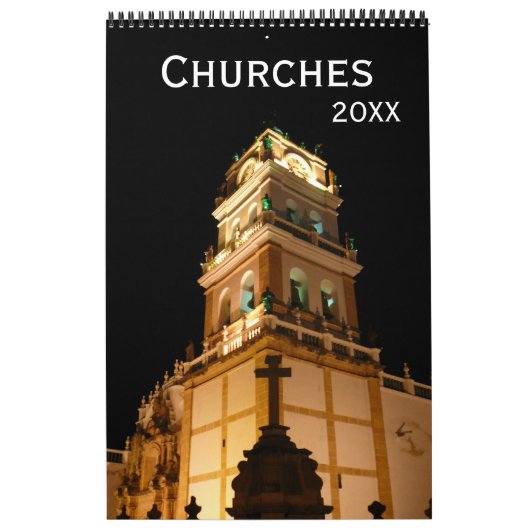 kerkelijke architectuur kalender (Hoes)
