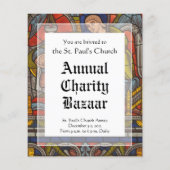 Kerkelijke bazaar, Kerstmarkt of Christelijk evene Flyer (Achterkant)