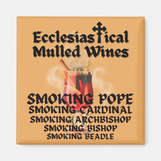 kerkelijke gemalen wijnen magneet (Voorkant)