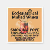 kerkelijke gemalen wijnen servet (Voorkant)