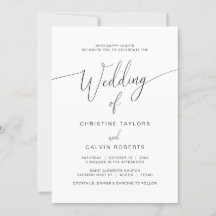 Kerkelijke huwelijksceremonie, modern script