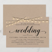 Kerkelijke huwelijksceremonie, ouders die ontvange kaart (Voorkant / Achterkant)