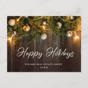 Kerkelijke Kerst Vakantie Zakelijke Groet Briefkaart