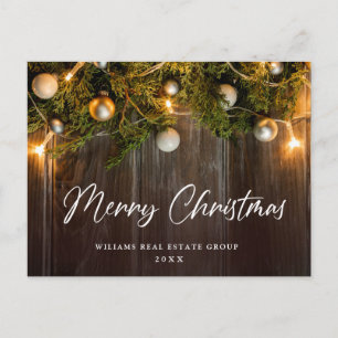 Kerkelijke Kerst Vakantie Zakelijke Groet Briefkaart