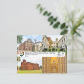 Kerken en Conventen van Goa, Basilica of Bom Jesus Briefkaart (Staand voorkant)