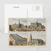 kerken in Amsterdam Briefkaart (Voorkant / Achterkant)