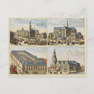  kerken in Amsterdam Briefkaart