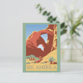  kerken Nationaal Park Reis Briefkaart (Staand voorkant)