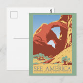  kerken Nationaal Park Reis Briefkaart (Voorkant / Achterkant)