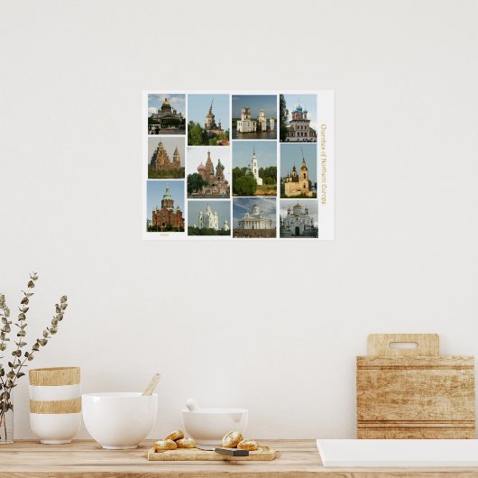 Kerken Poster (Keuken)