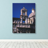 Kerken Rome Italië Canvas Afdruk (Insitu (Houten vloer))