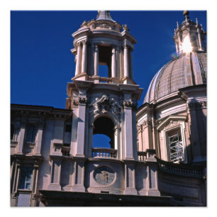 Kerken Rome Italië Foto Afdruk