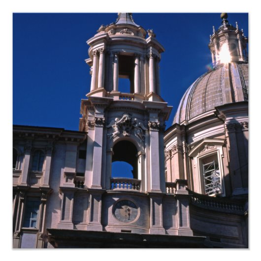 Kerken Rome Italië Foto Afdruk (Voorkant)