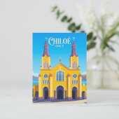 Kerken van Chiloe Chili Briefkaart (Staand voorkant)