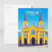 Kerken van Chiloe Chili Briefkaart (Voorkant / Achterkant)