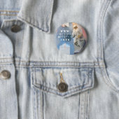 Kerken van de Venetië-badge Ronde Button 5,7 Cm (In situ)
