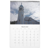 kerken van de wereld kalender (Mar 2026)