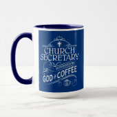 Kerkenginister met God en Koffie Mok (Links)