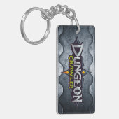 Kerker Crawler Zwart en Metaal Sleutelhanger (Voorkant Links)