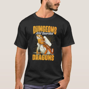 Kerker en Baardagamen  Reptiel Huisdier Hagedis T-shirt