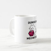 Kerker Meowster Kat Grappig Koffiemok (Voorkant links)