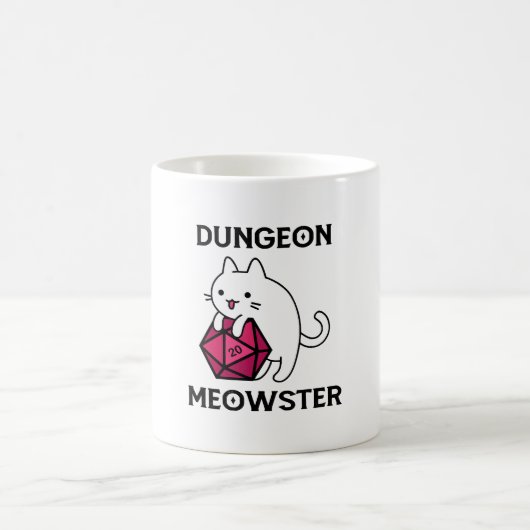 Kerker Meowster Kat Grappig Koffiemok (Center)