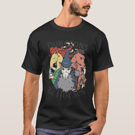 Kerker & Paarden T-shirt (Voorkant)