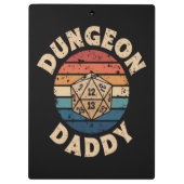 Kerker Papa Vaderdag Klembord (Achterkant)