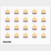 Kerker Vierkante Sticker (Vel)