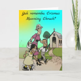 Kerkerkerk Feestdagen Kaart