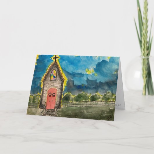 Kerkerkerk Kaart (Voorkant)