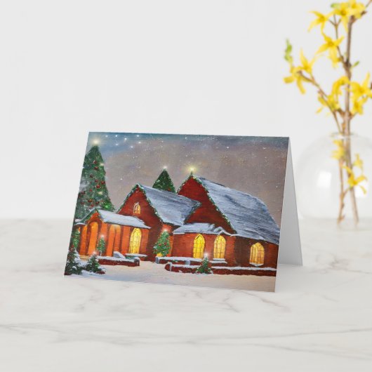 Kerkerkerk Kaart (Gele Bloem)