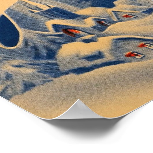 Kerkerkerstpleister Poster (Hoek)