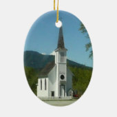 Kerkerkerstversiering Keramisch Ornament (Achterkant)